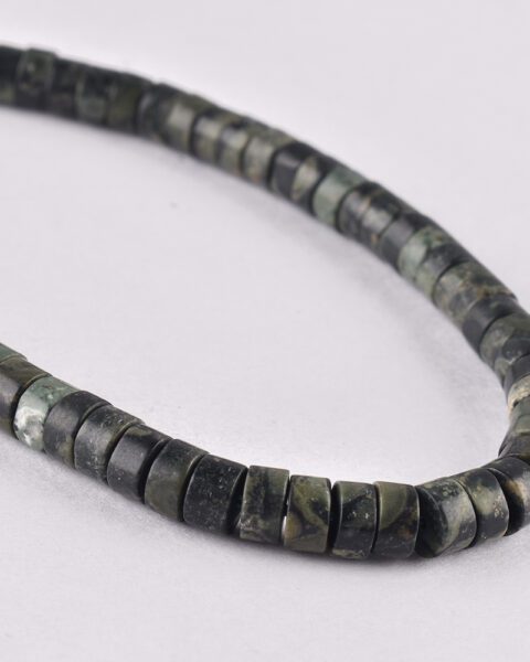 Kambaba Jasper 3x6mm Tyre 38 cm Strand