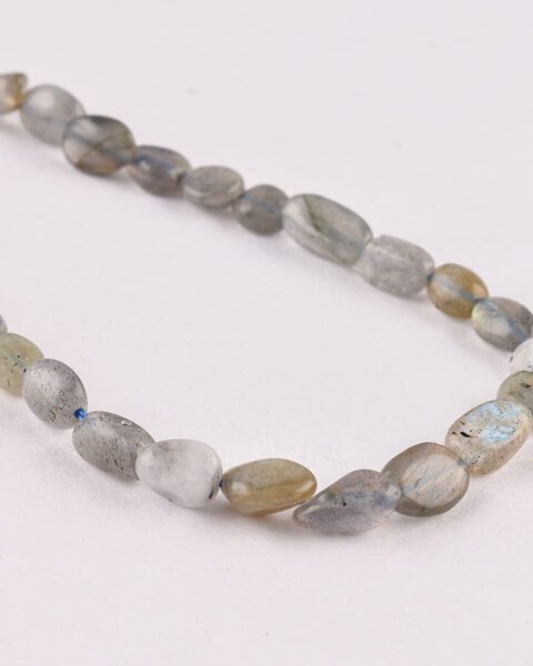 Labradorite Tumble Approx 4 -10mm 38 cm Strand