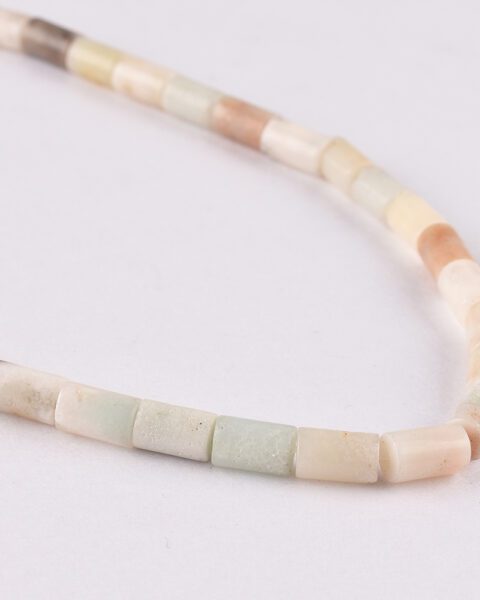 Multi Amazonite 5x8mm Tube 38 cm Strand