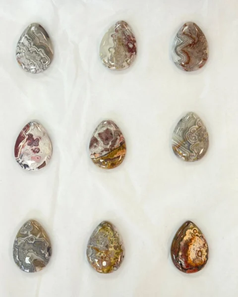 Crazy Lace Agate Cabochon 1pc - Select Your Own