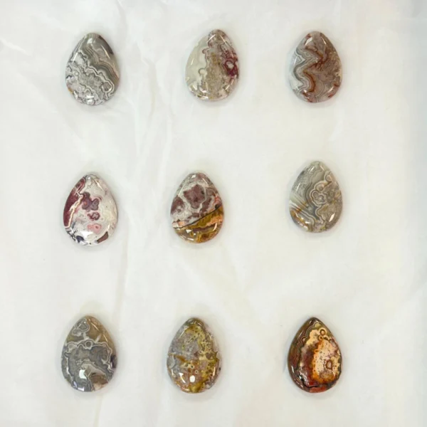 Crazy Lace Agate Cabochon 1pc - Select Your Own