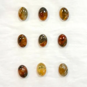 Moss Agate & Carnelian Oval Cabochon 1pc - Select Your Own