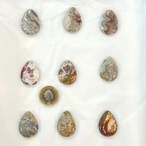 Crazy Lace Agate Cabochon 1pc - Select Your Own - Image 2