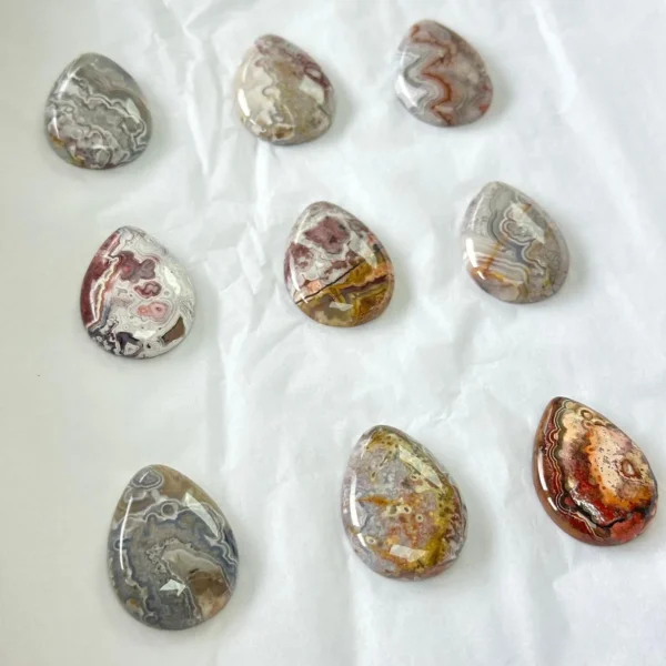 Crazy Lace Agate Cabochon 1pc - Select Your Own - Image 4