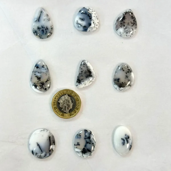 Dendritic Agate Mixed Shape Cabochon 1pc - Select Your Own - Image 2