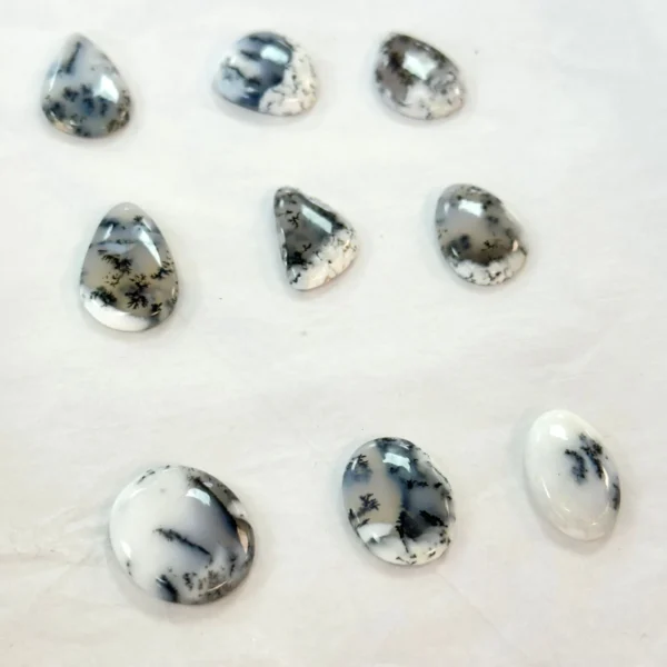 Dendritic Agate Mixed Shape Cabochon 1pc - Select Your Own - Image 4