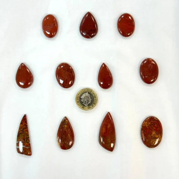 Red Jasper Mixed Shape Cabochon 1pc - Select Your Own - Image 2