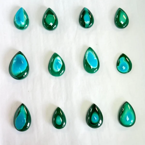 Malacolla Pear Shaped Cabochon 1pc - Select Your Own