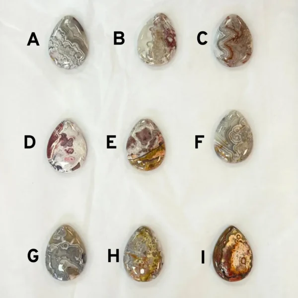 Crazy Lace Agate Cabochon 1pc - Select Your Own - Image 3