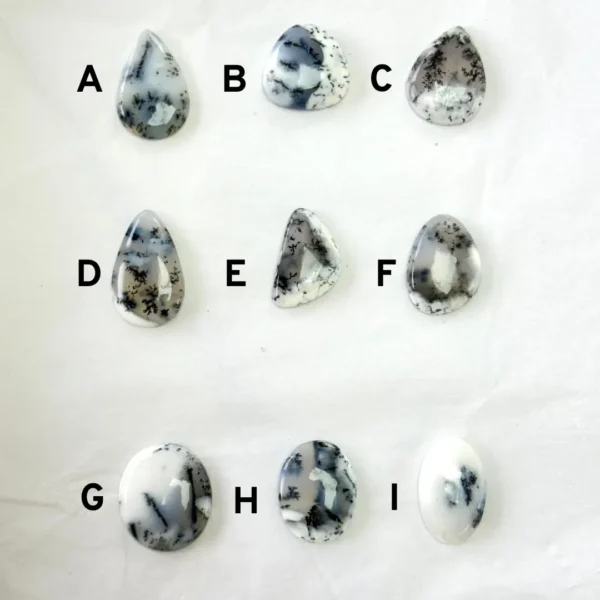 Dendritic Agate Mixed Shape Cabochon 1pc - Select Your Own - Image 3