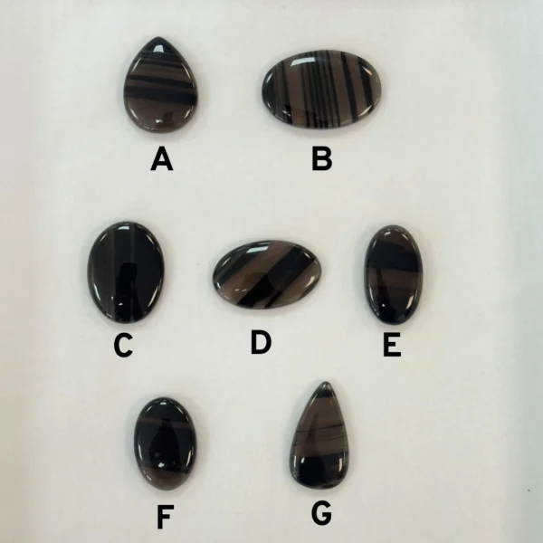 Midnight Lace Obsidian Mixed Shape Cabochon 1pc - Select Your Own - Image 3