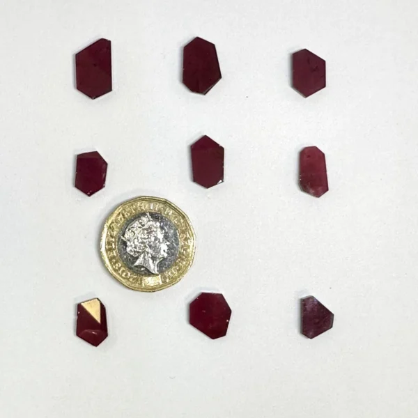 Garnet Geometric Slices Mixed Sizes - Select your own - Image 2