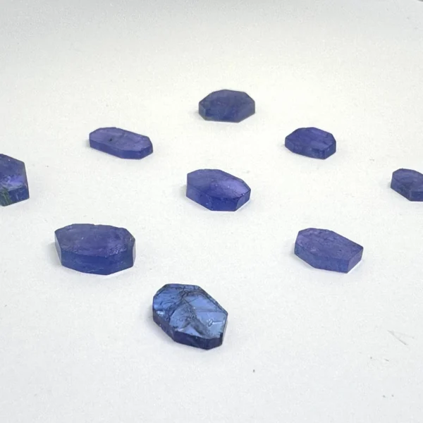 Tanzanite Geometric Slices Mixed Sizes - Select your own - Image 3