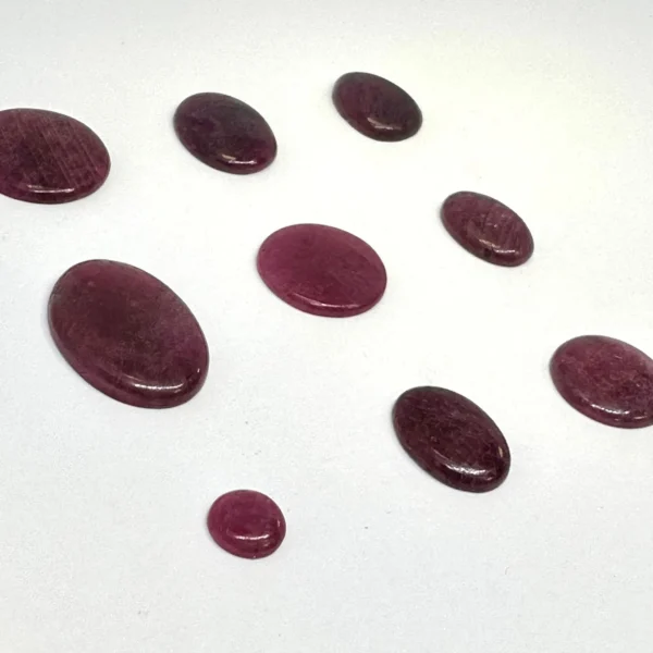 Ruby Cabochons Mixed Sizes - Select your own - Image 4