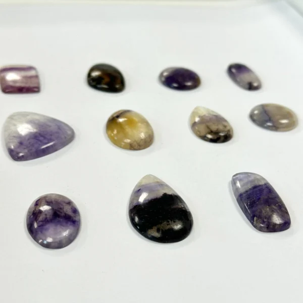 Blue John Cabochons Mixed Sizes - Select your own - Image 3