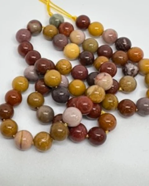 Mookaite Smooth Round Beads Approx 6mm 38cm strand