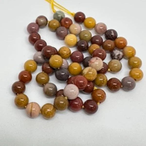 Mookaite Smooth Round Beads Approx 6mm 38cm strand