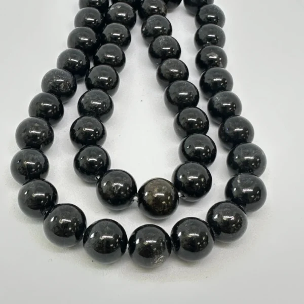 Hypersthene Smooth Round Beads Approx 8-9mm 38cm Strand