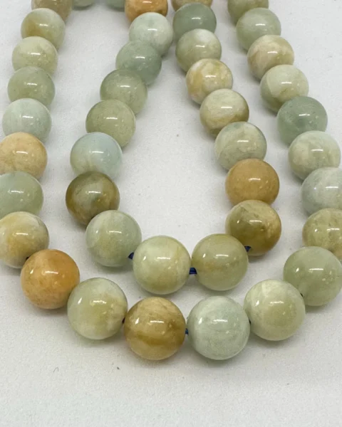 Pastel Beryl Smooth Round Beads Approx 8mm 38cm Strand