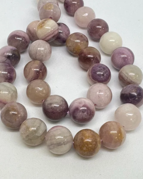 Su Fluorite Smooth Round Beads Approx 10mm 38cm Strand