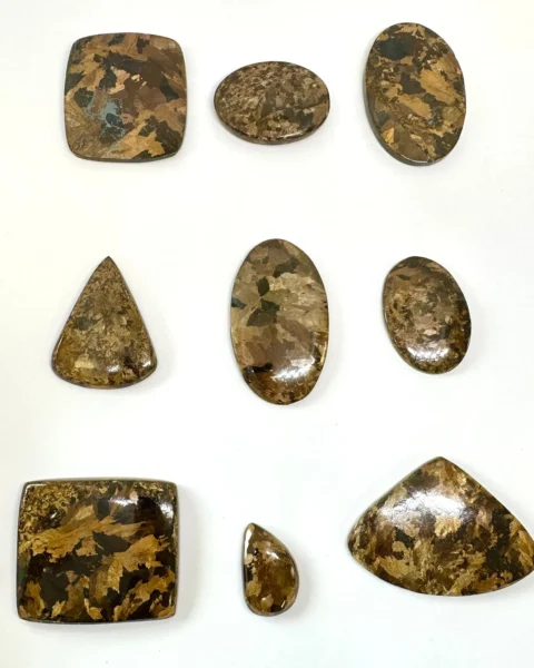 Bronzite Cabochons Mixed Sizes - Select your own