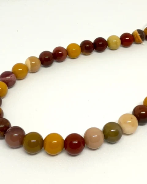 Mookaite Smooth Round Beads Approx 8mm 38cm Strand CHINA