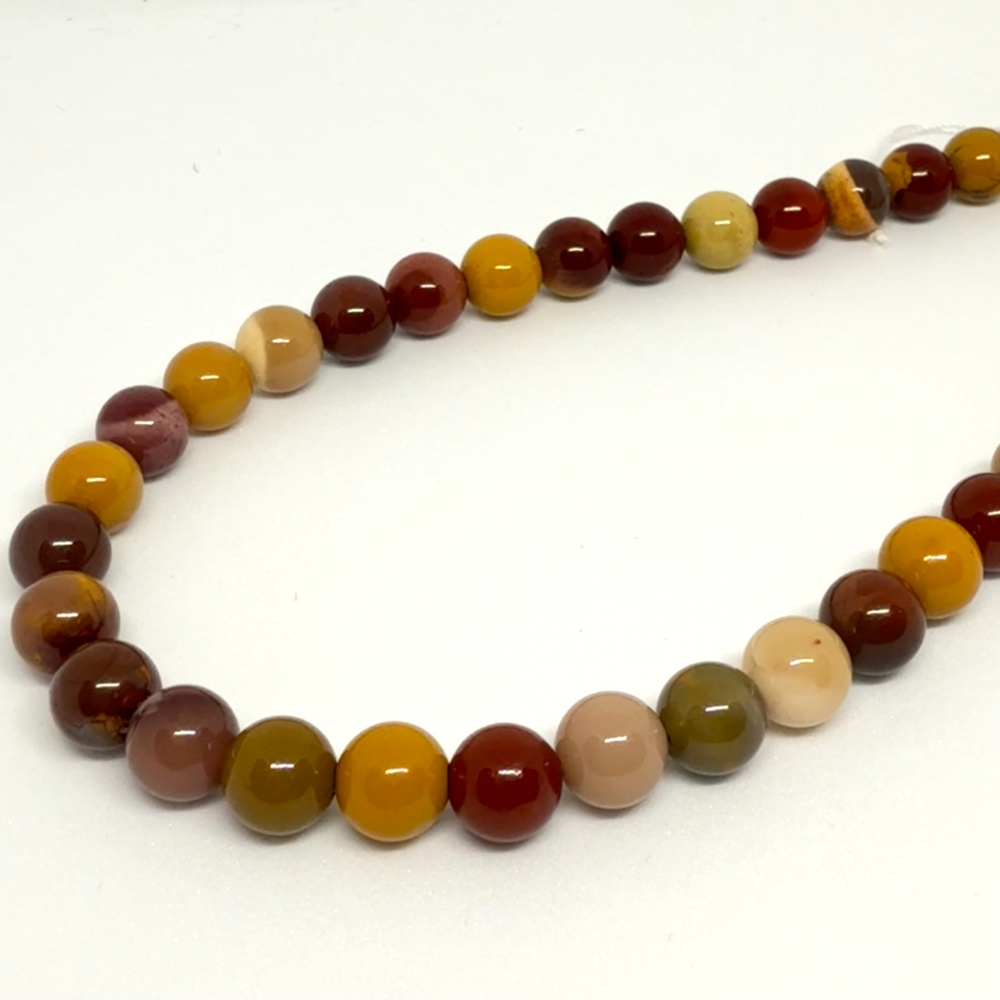 Mookaite Smooth Round Beads Approx 8mm 38cm Strand CHINA