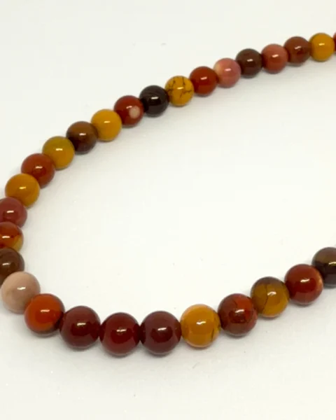Mookaite Smooth Round Beads Approx 6mm 38cm Strand CHINA