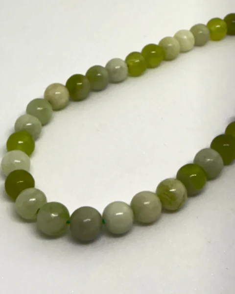 Bowenite Smooth Round Beads Approx 8mm 38cm Strand CHINA