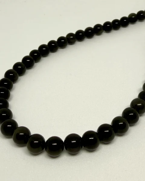 Rainbow Obsidian Smooth Round Beads Approx 8mm 38cm Strand CHINA