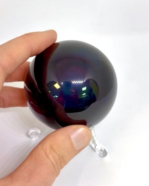 Rainbow Obsidian Spheres - Select Your Own