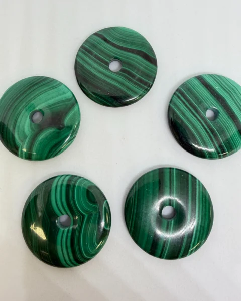 Malachite Donut Approx 30mm