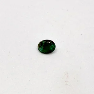 Included Emerald Faceted Oval Approx 9 x 7mm 1pc