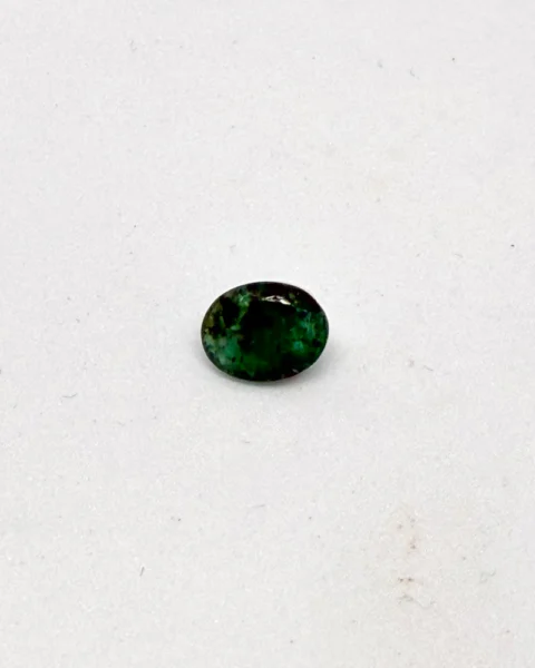Included Emerald Faceted Oval Approx 9 x 7mm 1pc