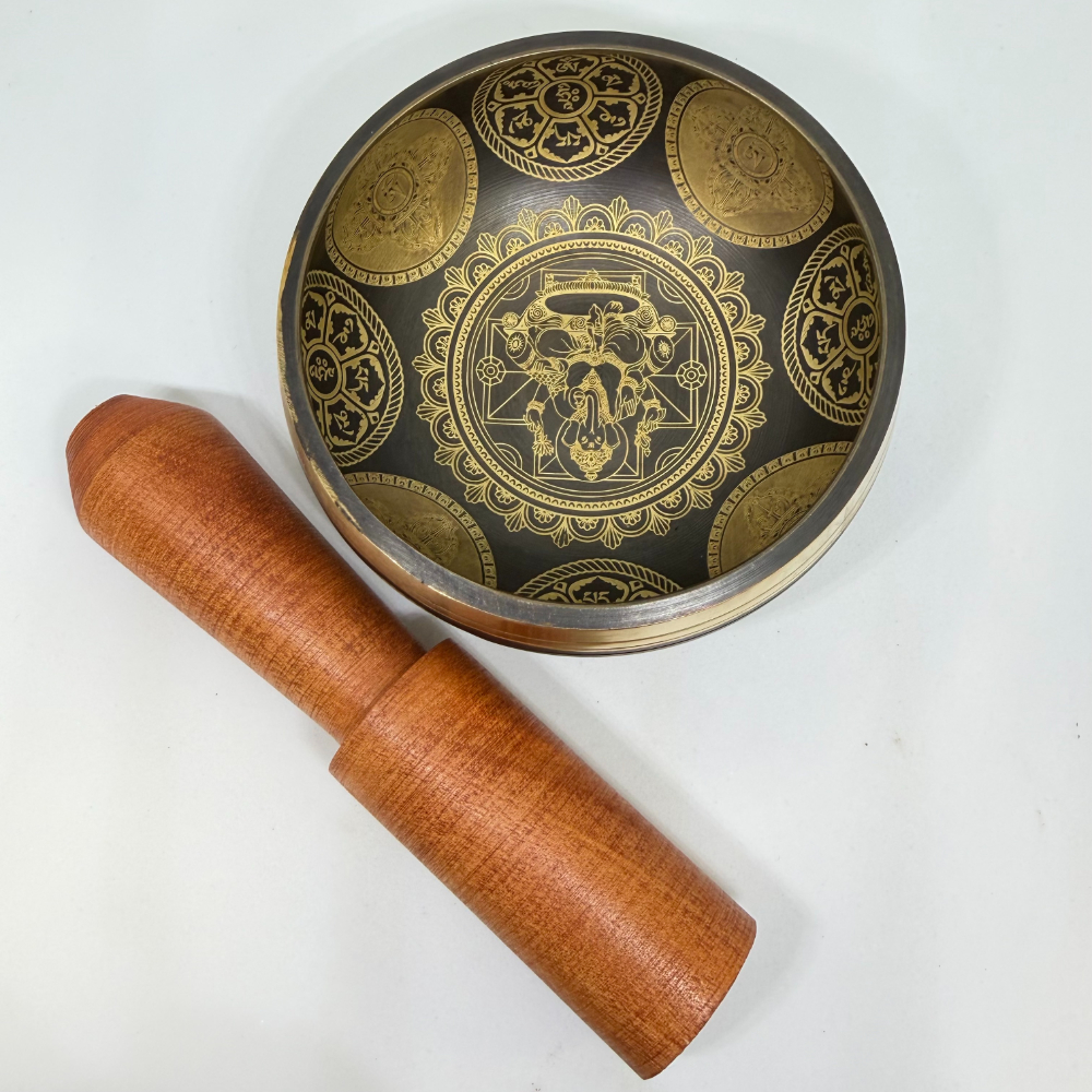 Nepalese Singing Bowl Approx 3.5 Inches 245g - Image 3