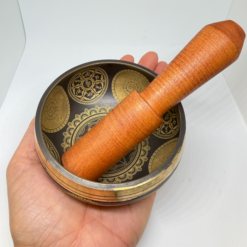 Nepalese Singing Bowl Approx 3.5 Inches 245g - Image 2