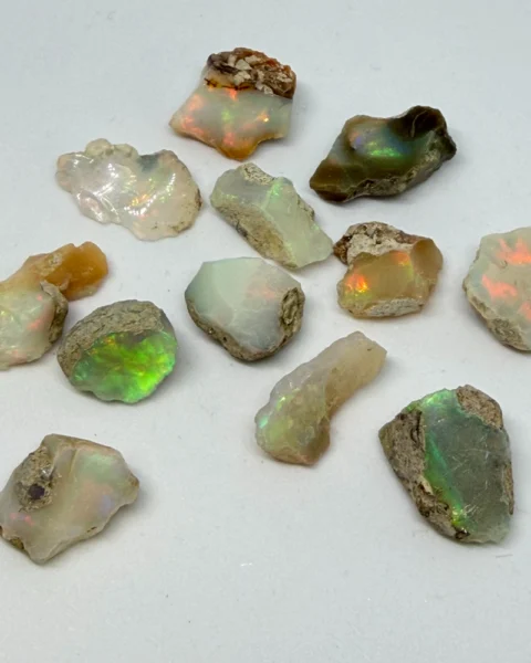 Ethiopian Opal Rough Approx 15 - 25mm 1pc